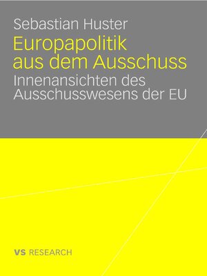 cover image of Europapolitik aus dem Ausschuss